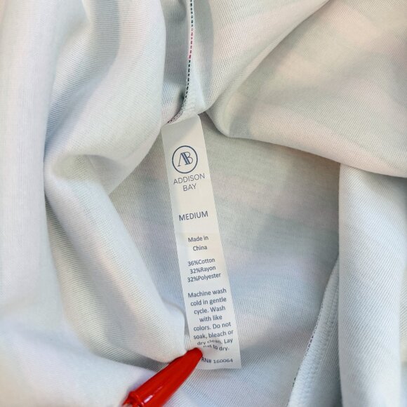 NWT Addison Bay Rara Rugby Pullover, Size Medium - Picture 9 of 9